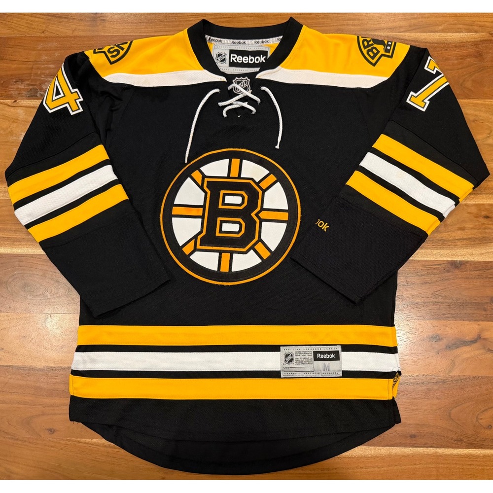 Torey Krug Boston Bruins Reebok Premier Jersey Mens M #47 NHL Hockey Classic